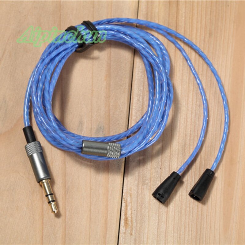 Aipinchun 3.5 Mm 3 Tiang Line Jack Earphone Kabel Pengganti Headphone OFC Kawat Tali untuk IE8 IE8i IE80