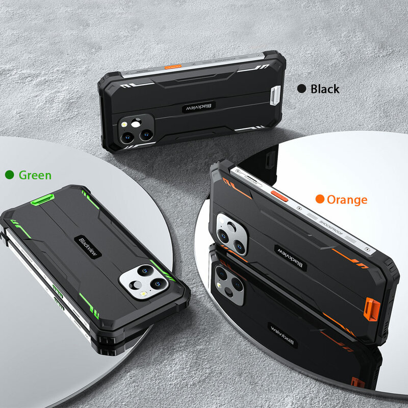 Blackview-BV8900 Smartphone robusto, celular, celular térmico, andróide 13, tela de 6,5 ", 16GB, 256GB, Helio P90, estreia mundial