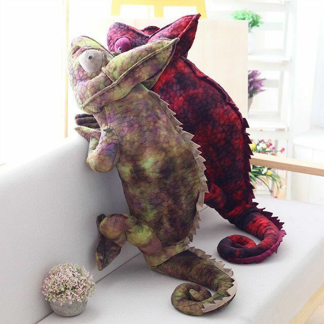 Nowość kameleon pluszowe zabawki wypchane poduszki pluszowe zwierzęta poduszka poduszka do spania dla dziecka poduszka na krzesło zabawki prezenty dla dzieci
