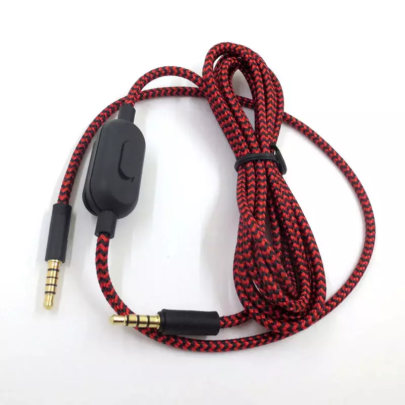 Saluran kabel Audio Headphone portabel untuk Logitech G433/G233/G Pro/G Pro X earphone Headset aksesori kualitas tinggi