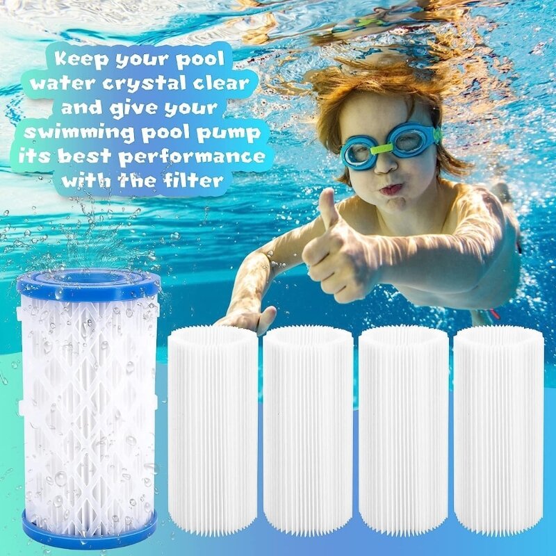 2023 novo cartucho de filtro de piscina peça para limpeza de piscina substituição para Intex