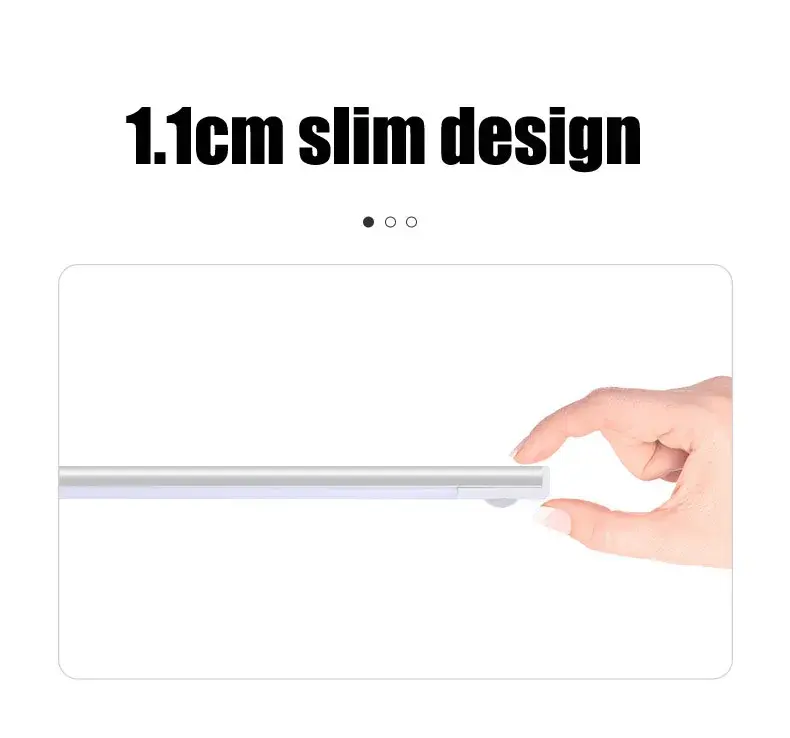 Xiaomi Nacht Licht Motion Sensor Led USB Aufladbare Motion Detektor Schrank Lichter 3 Farben In Einem Lampe Schlafzimmer Küche Decor
