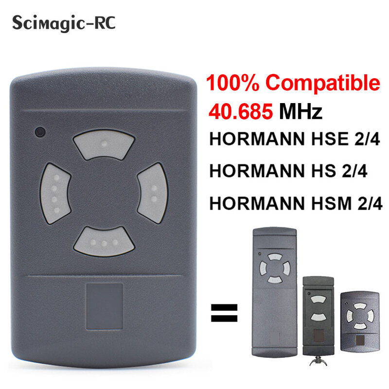 Special Price Hormann HS2 HSE2 HS4 HSM4 40.685MHz Handheld Transmitter 40MHz Remote Control Gate Garage Door Opener