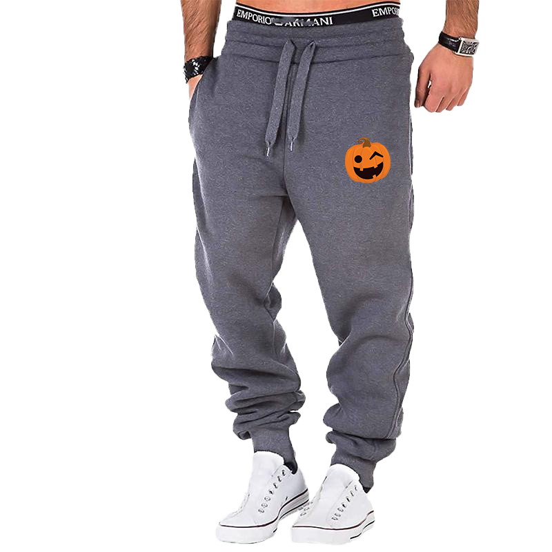 Nuovi pantaloni da uomo di halloween pantaloni sportivi da Fitness pantaloni Casual da uomo pantaloni sportivi morbidi pantaloni da Jogging per tutti i santi