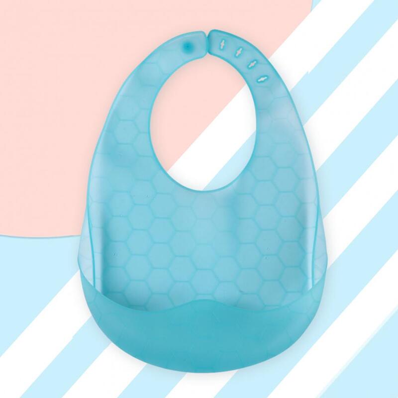 Babero de babero de Saliva para bebé, toalla de Saliva tridimensional, Color sólido, diseño 3D atractivo