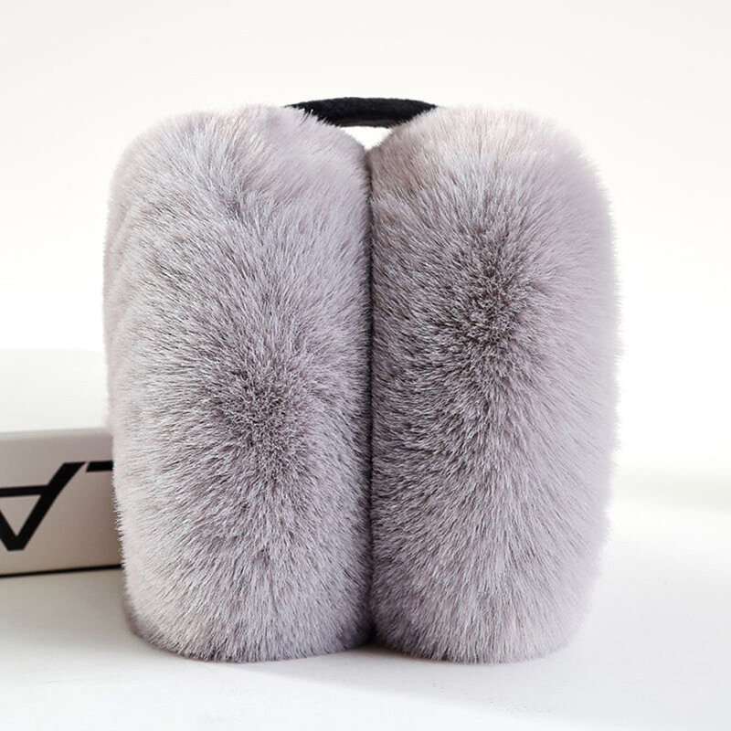 Foldable Keep Warm Earmuffs Cute Autumn Winter Windproof Comfortable Unisex Warmers Imitation Rabbit Plush Ear Muff Equipment