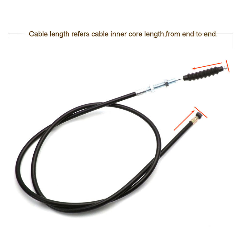 Motorcycle Clutch Cable Length From 70cm to 300cm  for 50cc 70cc 90cc 110cc 125cc 150cc 200cc 250cc Dirt Pit Bike ATV