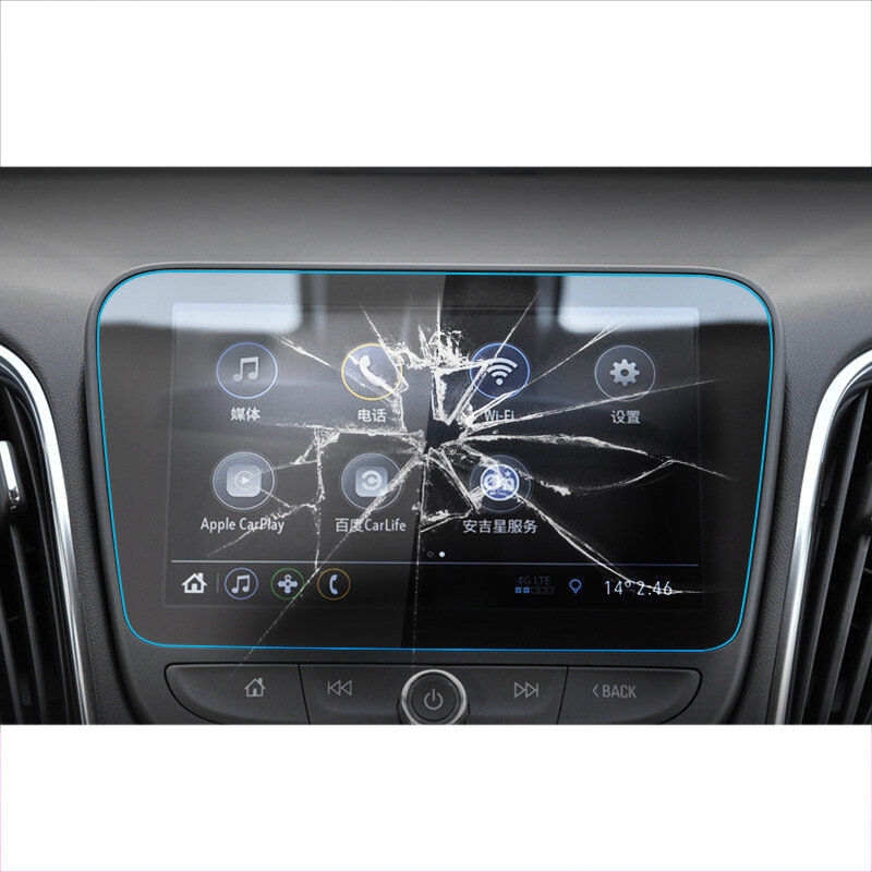 Nuovo 8 ''Center Meida Display LCD Touch Screen pellicola protettiva adatta per Chevrolet Equinox Malibu Volt 2018 2019