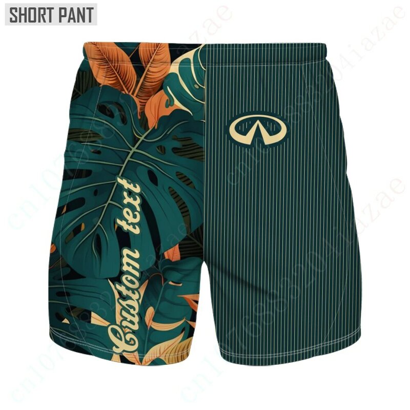 Infiniti Men's Clothing Hip Hop Shorts For Men's Women Shorts Casual Running Pants Summer Luxury Male Shorts Big Size Shorts