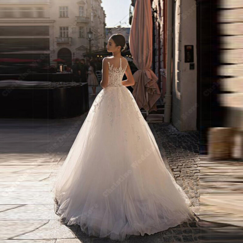 Gaun pernikahan kerah Sweetheart mewah 2024 "renda Applique" panjang gaun pengantin putri duyung gaun dibuat sesuai pesanan Vestidos De Noiva