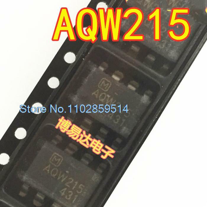 AQW215 AQW215A SOP-8 AQW215EH, lote de 10 unidades