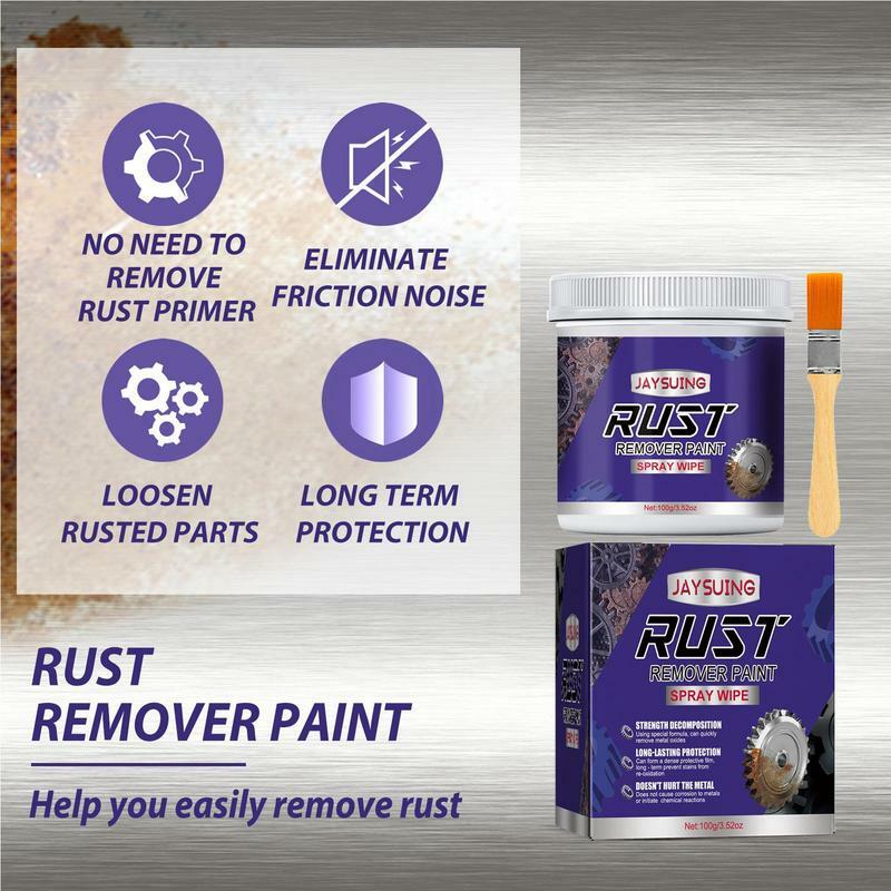 Metal Rust Remover Rust Conversion Agent Multipurpose Metal Rust Remover Paint Anti Rust Primer Rust Cleaning Tool For Metal