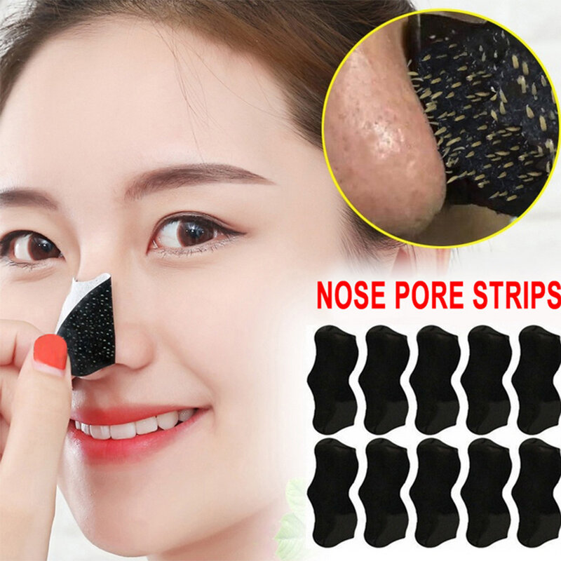20 Pcs naso maschera per la rimozione dei punti neri strisce nasali testa nera punto naso Spot Peel Off Sticker viso Acne Whitehead maschera per la pulizia dei pori