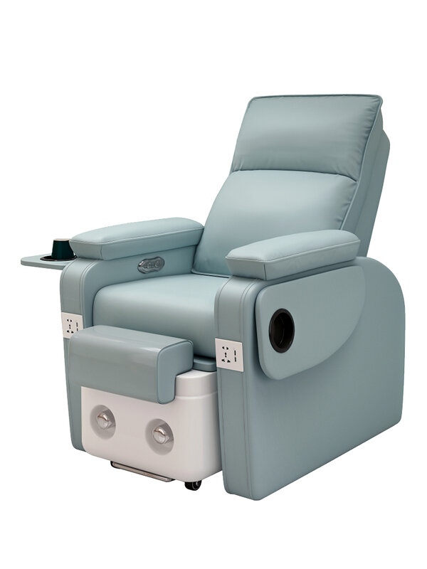 Nail and eyelash sofa, foot massage chair, embroidered eyebrow chair, multi-functional electric foot massage sofa