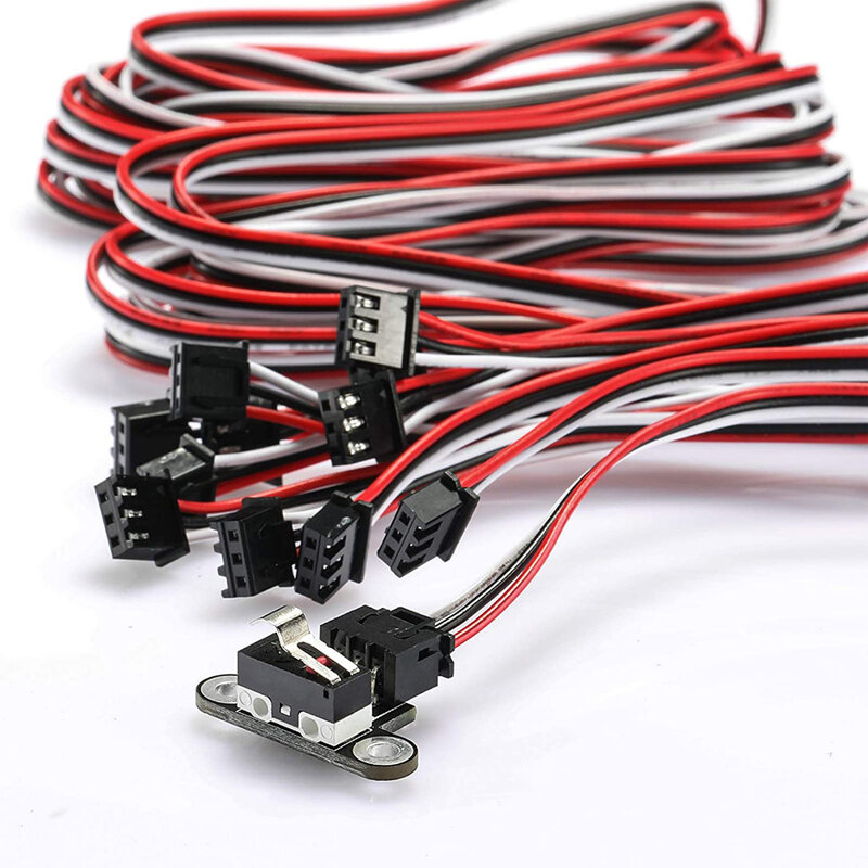 6PCS Micro Limit Switches with 1M 3 Pin Cable for 3018-PROVer/3018-MX3/3018-PROVer Mach3