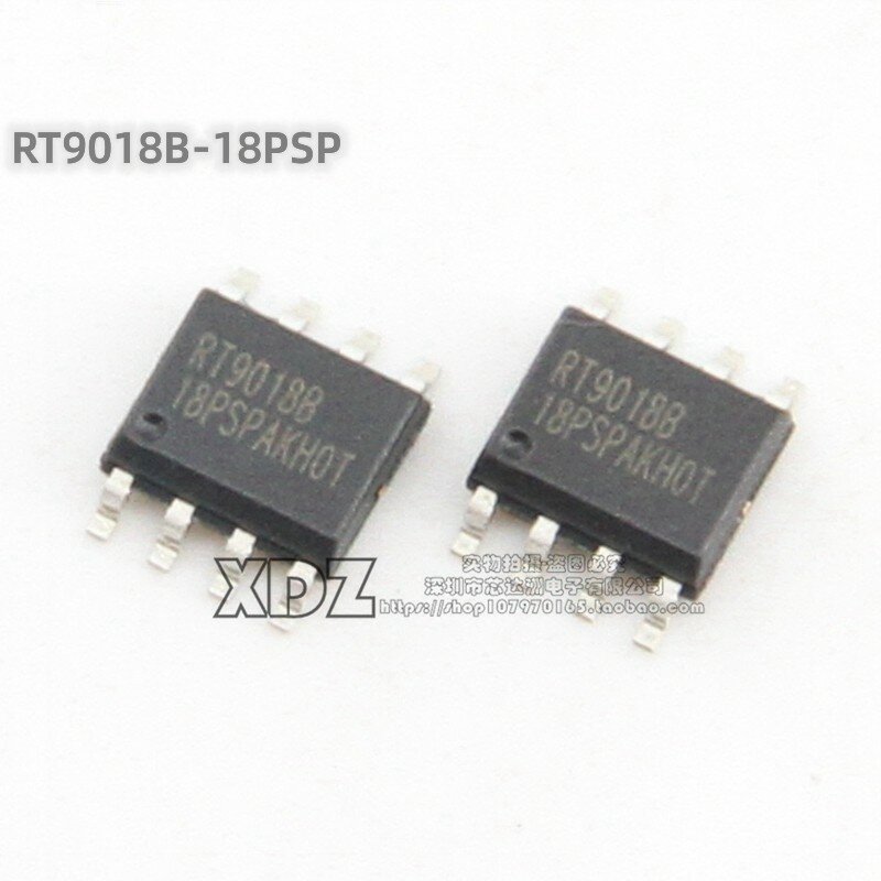 Original e Genuine Power Management Chip, RT9018B-18PSP RT9018B SOP-Pacote 8, 5pcs por lote