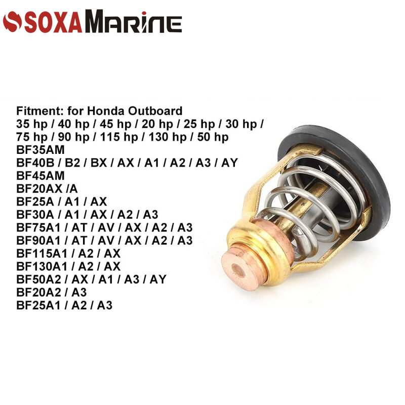 Yamaha Outboard Marine Thermostat 60V-12411-00 68V-12411-00 w/ Seal 67F-12412-00