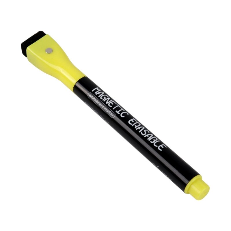 Whiteboard Pens and Eraser Set Dry Wipe Marker Fine Tip Pen White Boards Marker 24BB
