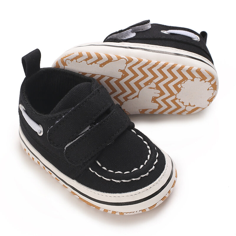 Новые Детские простые и универсальные маленькие белые туфли на мягкой подошве для детей 0-18 месяцев парусиновая повседневная обувь