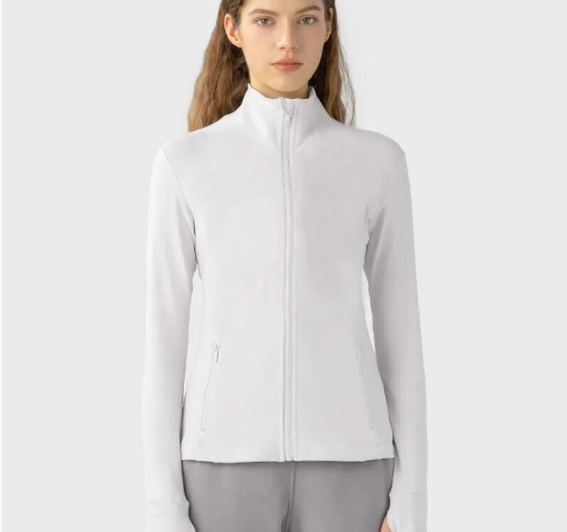 Neue Frauen sportliche Jacke Reiß verschluss Mantel Kleidung Sportswear Workout Top Streetwear All-Match Reiß verschluss Mantel Größe XXS-XL