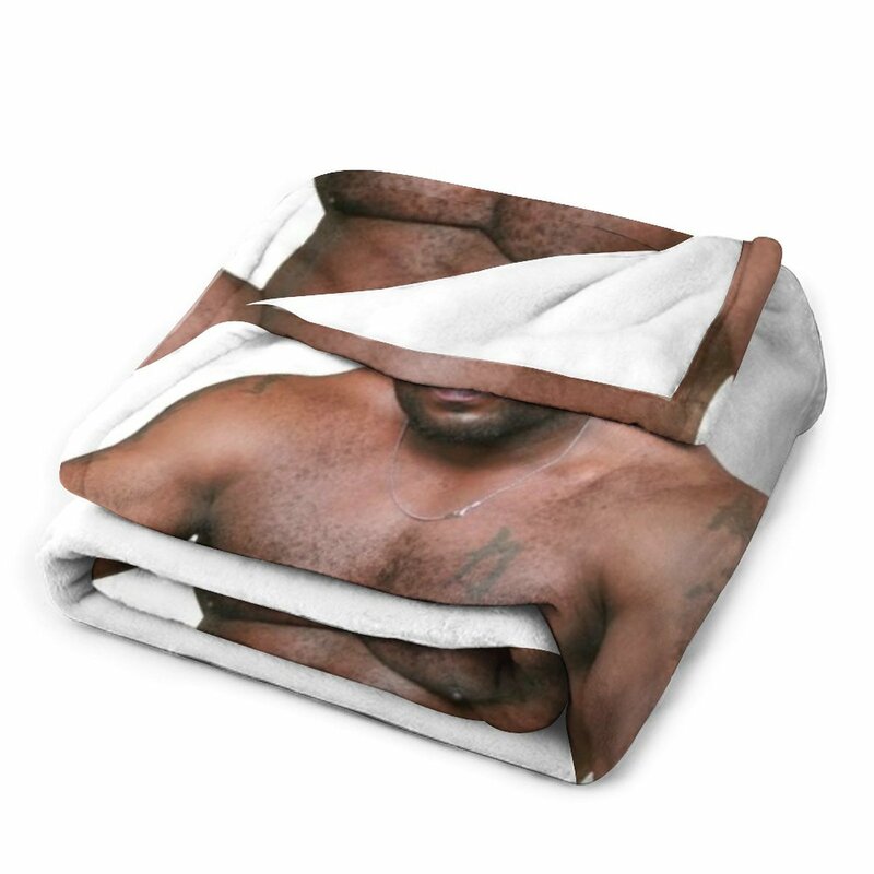 Copia de madera en la cama, manta cálida, mantas para bebé