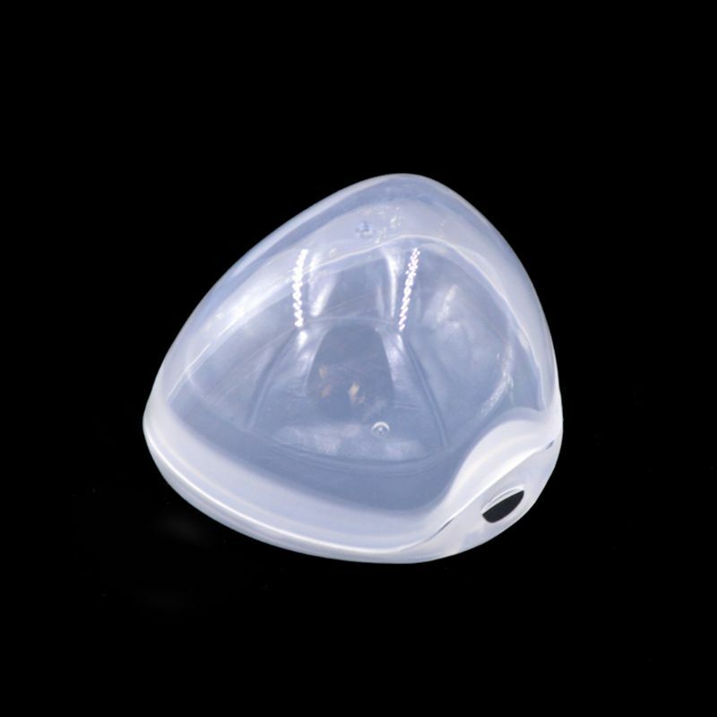 ベビーダミーおしゃぶりケース用 BPAフリー乳首シールドコンテナホルダー透明安全幼児おしゃぶりポッド収納ボックス