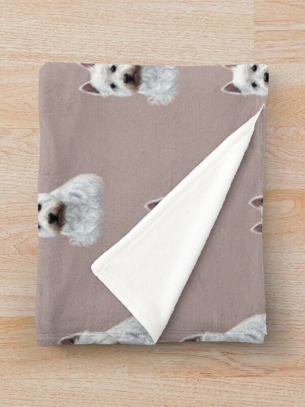 West Highland White Terrier Art Throw Blanket Quilt Custom funny gift warm winter Sleeping Bag Blankets