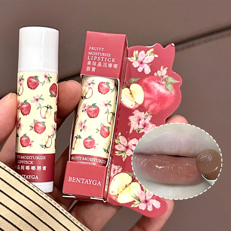 Moisturizing Lip Balm Jelly Lipstick Korean Lipsticks Make-up for Women Moisturizer Fruit Care Cute Cosmetics Lips Skin Beauty