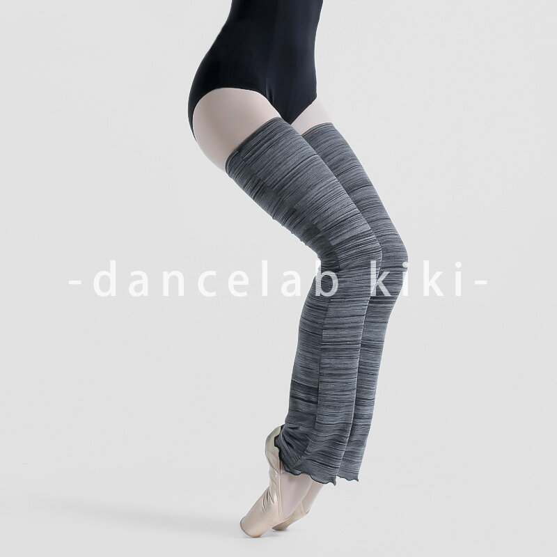 Leggings de Ballet para mujer, ropa interior delgada y transpirable, calentamiento por encima de la rodilla, baile