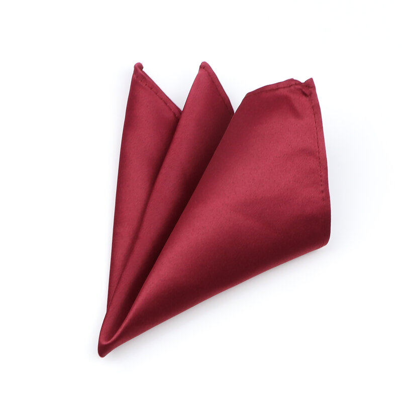 Vintag Kleurrijke Pocket Vierkante Soild Kleur Polyester Handdoek Zakdoek Man Pak Business Huwelijksgeschenken Accessoires Voor Mannen