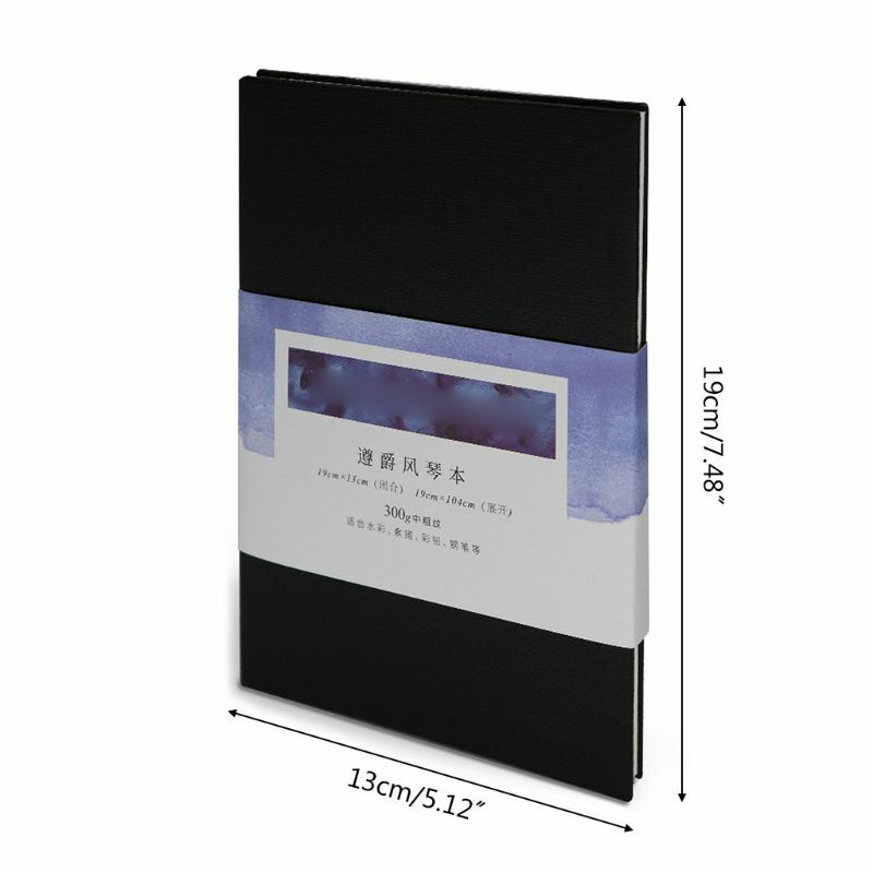 Y1ub 300gsm aquarela almofada manual esboço caderno papel para desenho registro material estudante