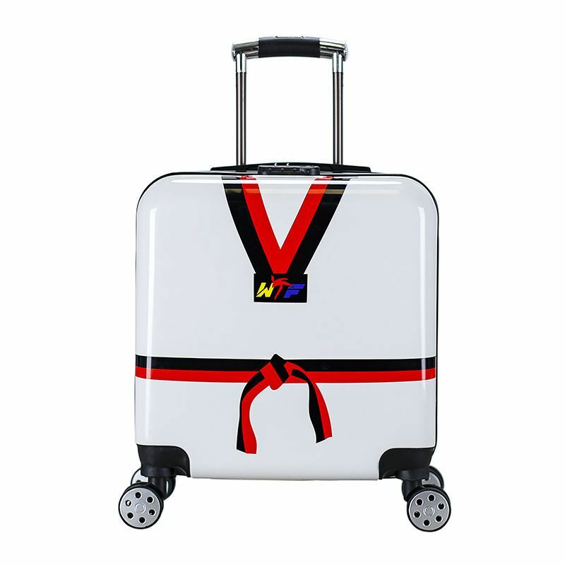 Kinderen Trolley Case Taekwondo Koffer Grote Capaciteit Universele Wiel Boarding Case Baby Slepen Box Kids Bagage Koffer