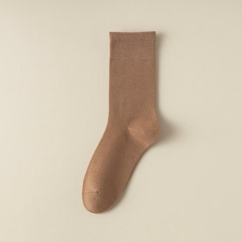 Носки без растяжек женские носки средней длины нескользящие спортивные носки с высокой эластичностью дышащий хлопковый материал для поглощения пота