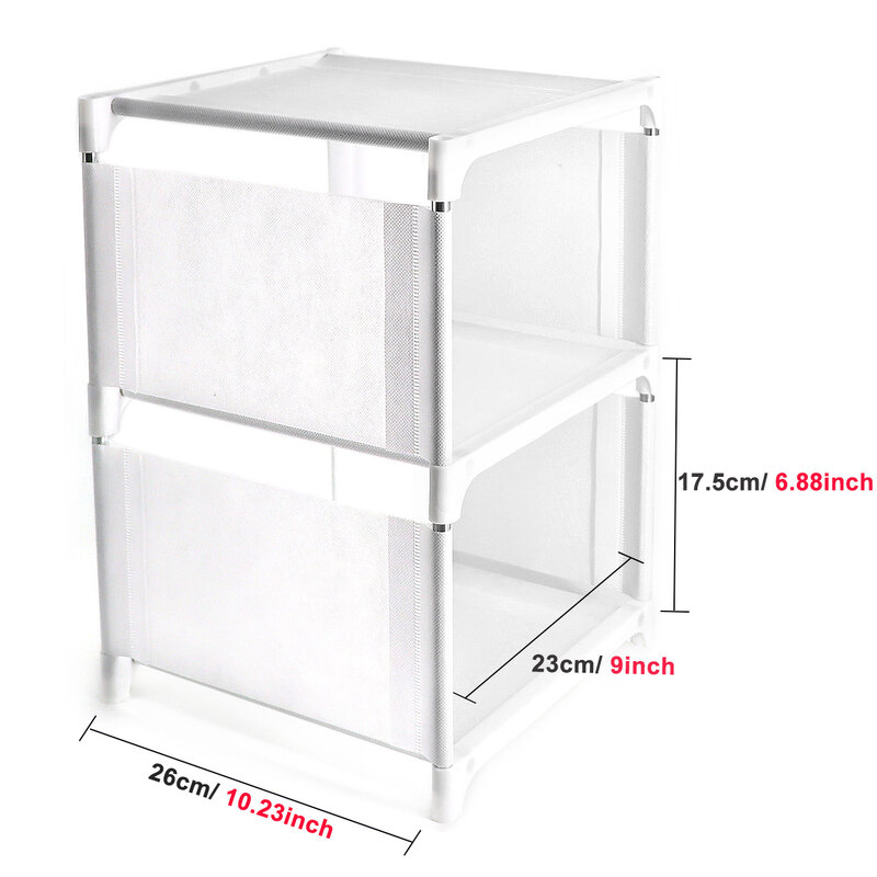 Zapatero organizador de almacenamiento plegable, estante de esquina de pared de 4-8 capas, ahorro de espacio para armario