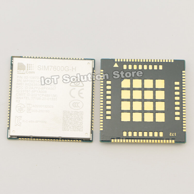 SIMCom SIM7600G-H MiniPCIe المنطقة العالمية/المشغل 150Mbps/50Mbps Cat.4 GNSS LTE 4G وحدة SIM7600 SIM7600GH SIM7600G H PCIe