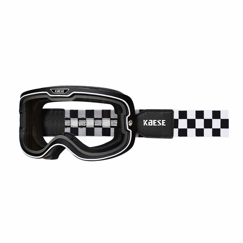 Motorcyle Open Face Goggle com lentes fotocromáticas, antifog Double Len para homens, dia claro, Len fumado, novo design