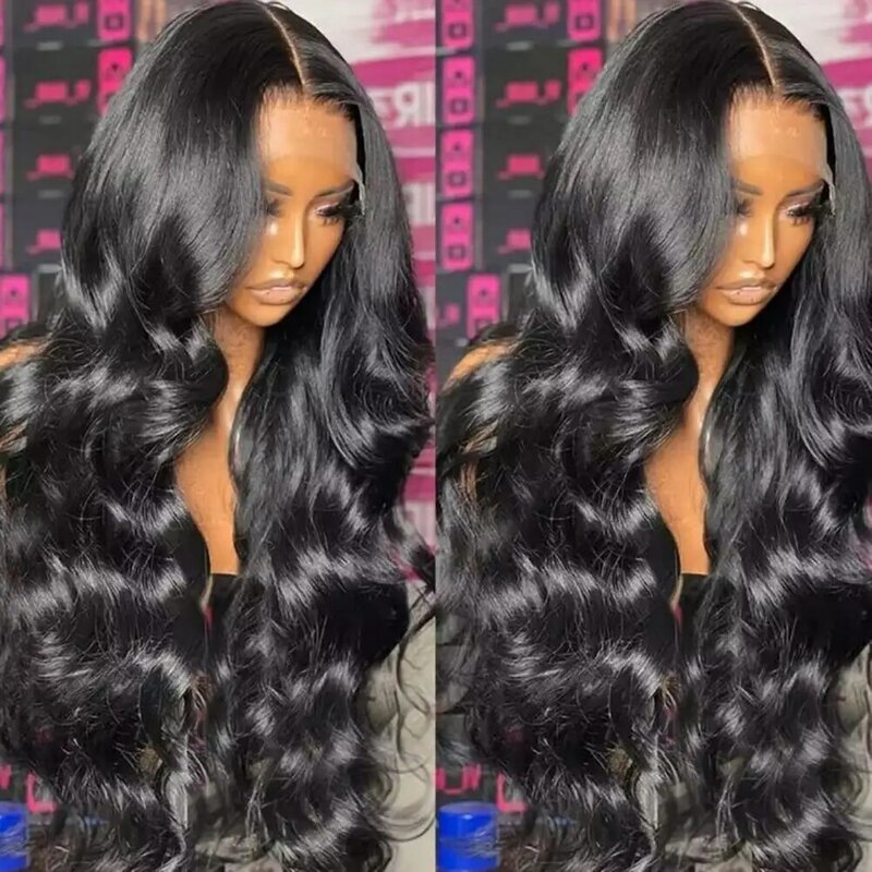 13x6 Hd Lace Body Wave 13x4 Lace Front Human Hair Wig 30 40 Inch Brazilian Pre Plucked Lace Frontal Wigs For Women Wet And Wavy