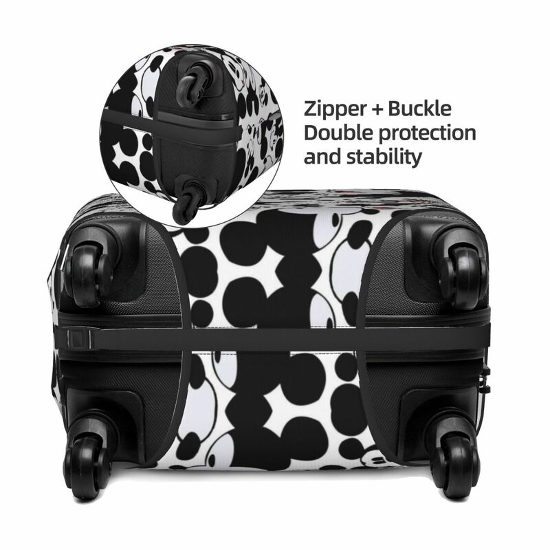 Capa personalizada Mickey Mouse Mala, capas elásticas de bagagem, 18 a 32 Polegada