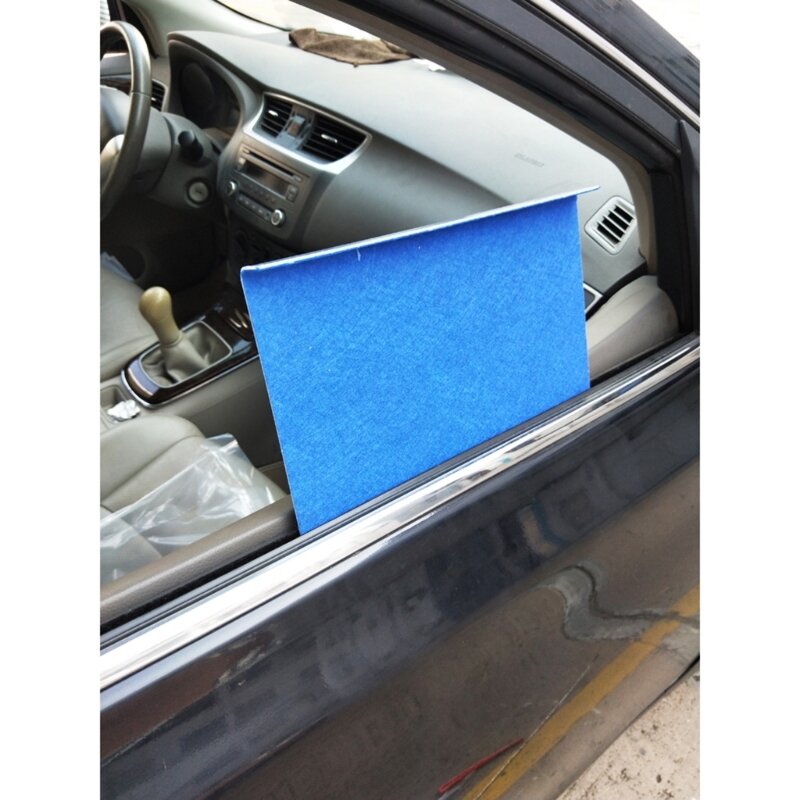 X6hf protetores janela para reparo amassados, sem pintura, antiarranhões, proteção vidro para janela carro, para