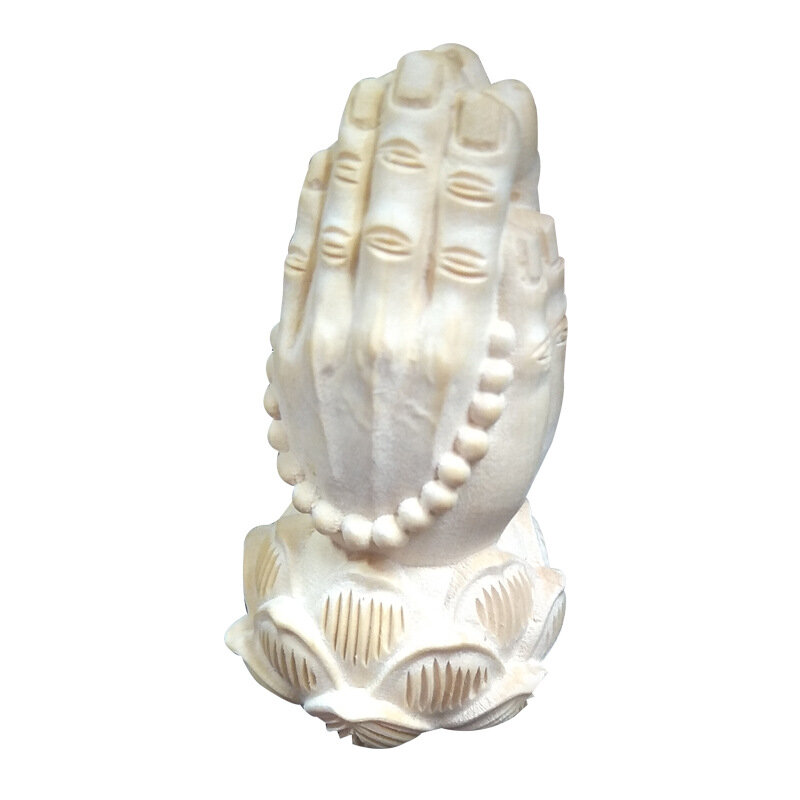 Boxwood Carving Buddha's hand ,Car Pendant, Natural Wooden Decoration, Home and Office Decorative Hanging Ornament