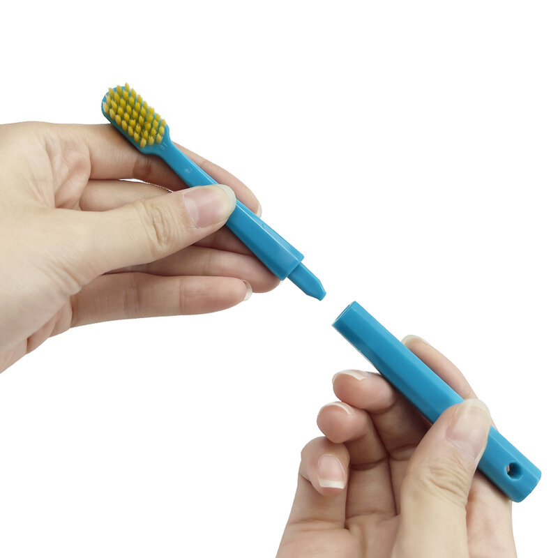 Draagbare Tandenborsteldoos Orthodontische Mondhygiëne Tools Kits Interdentale Borstel Tongschraper Reizen Tandenborstel Tanden Bleken