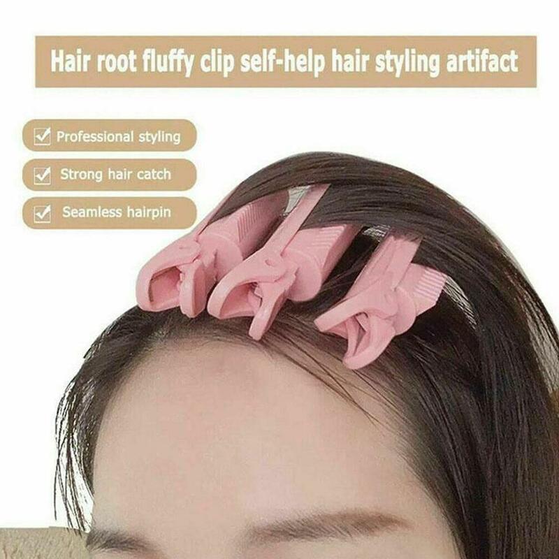 Hair Root Fluffy Clip Korean Hairpin Bangs Fixed Clamp And Clamp Hair Curling Clip Shaping Design Head Natural Cushione R0H9