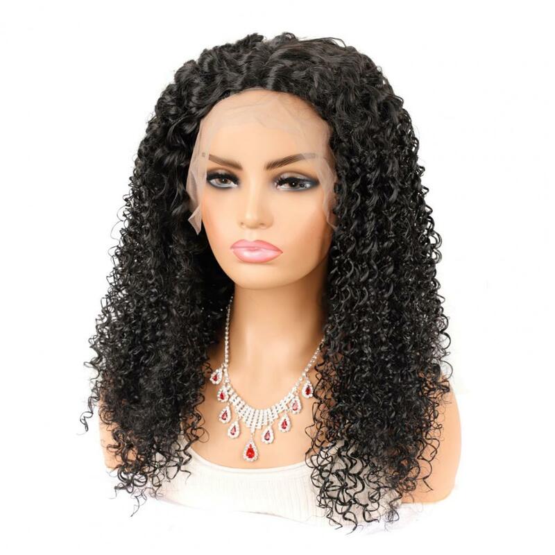 Highlight Spitze Frontal Perücke lockiges menschliches Haar Perücken gefärbt tief lockige Spitze Verschluss Perücken für Frauen