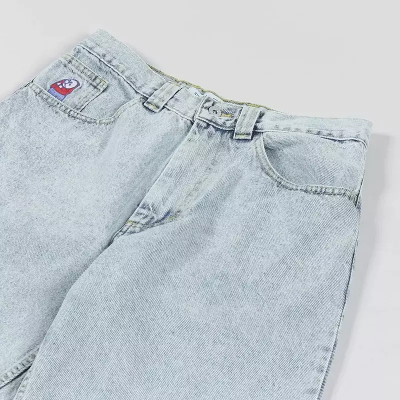 Y2k pantaloncini da ragazzo grande nuovo Hip Hop Cartoon Graphic Streetwear pantaloncini di jeans ricamo larghi jords nuovi pantaloncini da basket da palestra Harajuku