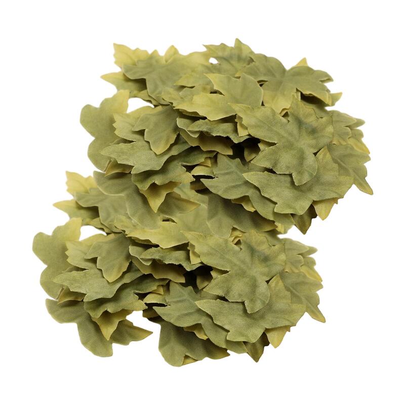 200x foglie di acero artificiale dispersione romantica foglie di acero per Scrapbooking centrotavola di san valentino Bouquet floreale casa
