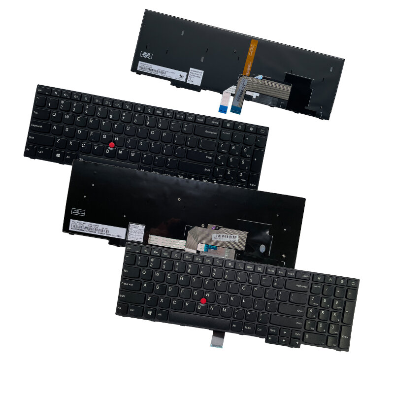 ใหม่สำหรับ IBM Lenovo ThinkPad S5 2nd Gen S5-2ND รุ่น E560P ประเภท20JA PK131X51B00คีย์บอร์ดแบบ Backlit
