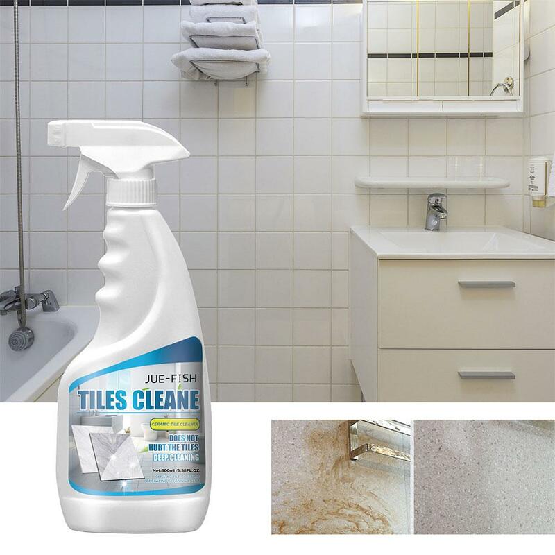 Revestimento cerâmico doméstico Spray para cozinha, Espuma oleosa Cleaner, Ilumine o agente de revestimento da telha, Revestimento protetor para pia, mar W0L5