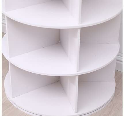 Zapatero giratorio de 360 °, torre de Zapatero giratorio, original, 7 niveles, sostiene más de 35 pares de zapatos