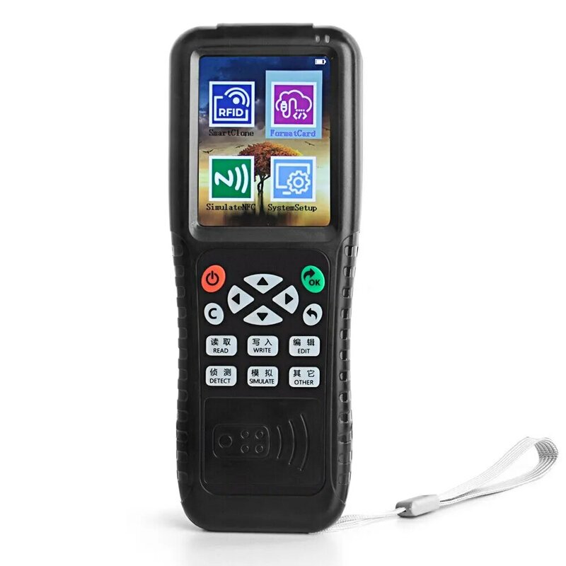 Gravador Smart NFC Card Reader, Copiadora RFID, Porta USB X100, Programador de Cartões de Acesso, Cópia Duplicadora, 125KHz, 13,56 MHz