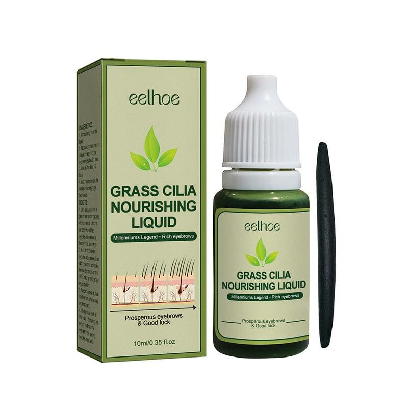 Usma-Grass Pulp Juice para o crescimento do cabelo, melhora as sobrancelhas, cílios, espessura da barba, promove saudável, P0R0